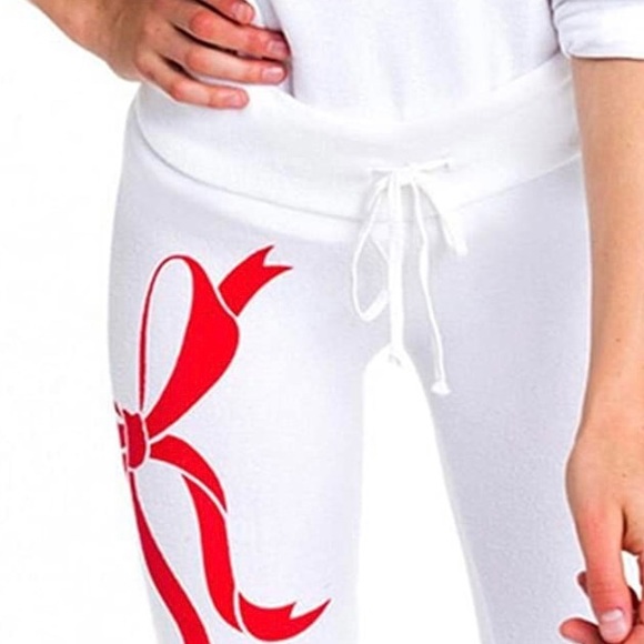 NWOT Wildfox Gift Wrapped Tennis Club Sweatpants M - Picture 3 of 13